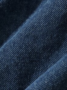 FRIFUL Women's Single-Breasted Casual Versatile Daily Long Sleeve Denim Jacket - Blue - View 8