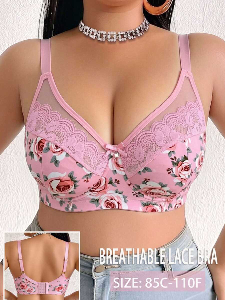 DesireSculpt Plus Size Underwire Bra, 1pc - Multicolor - View 1