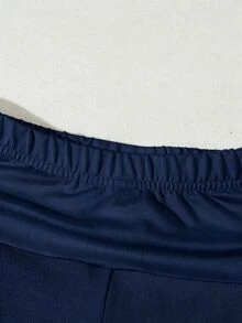 SHEIN 【6件組隨機發送2件】女款休閒百搭多功能瑜伽運動背心＋高腰寬腿緊身喇叭褲，秋冬時尚款，純色休閒喇叭褲，適合日常穿著 - 彩色 - 查看 5