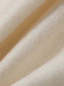 FRIFUL 女款休閒荷葉邊飾運動衫，秋冬款 - 杏色 - 查看 9