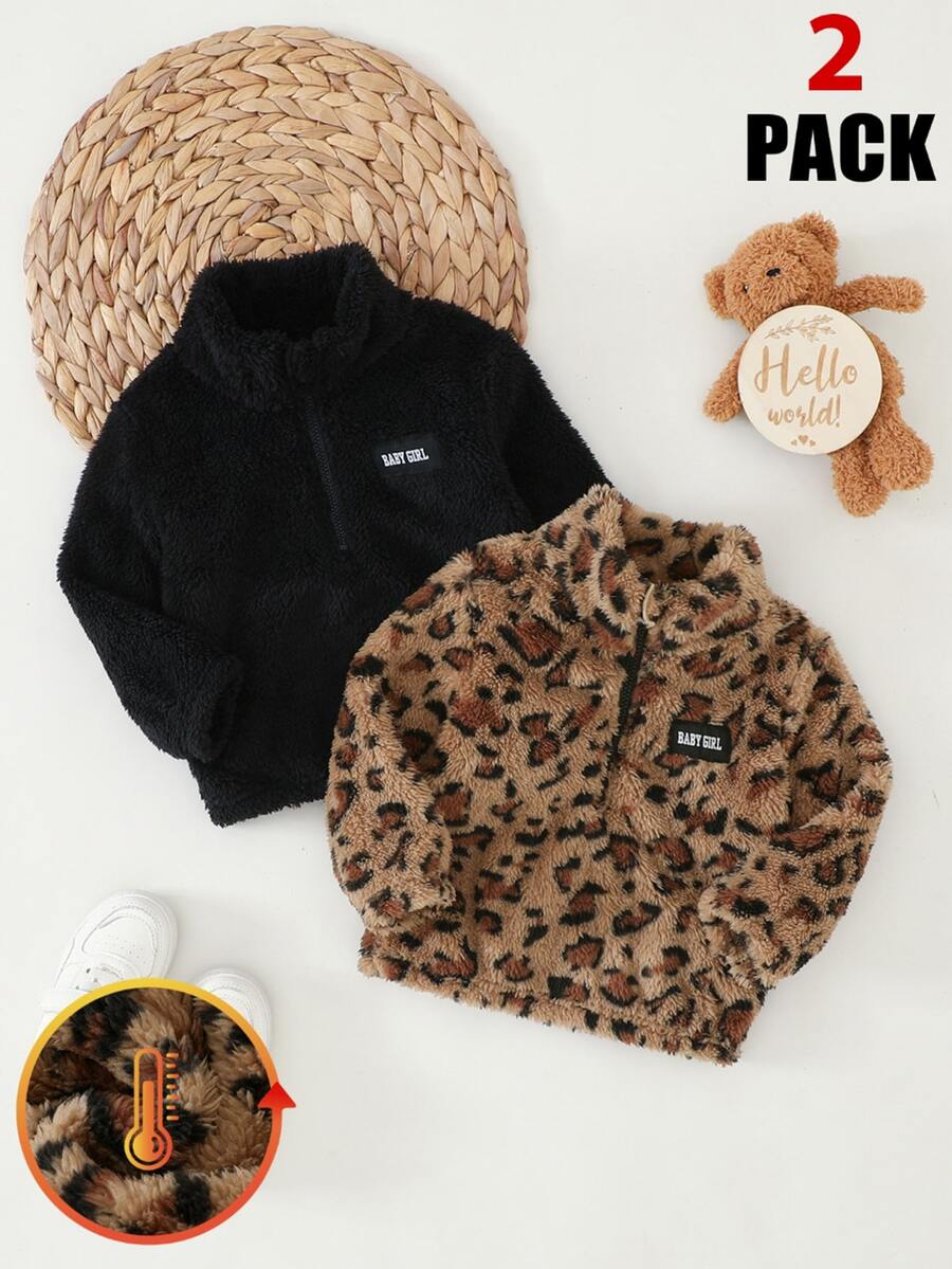 Baby Girl Fashionable Comfortable Long Sleeve Top 2pcs Set