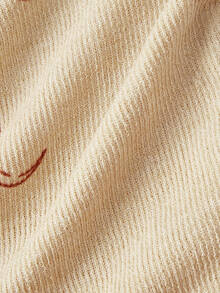 ROMWE Avant Women's Round Neck Casual Versatile Everyday Top - Beige - View 4