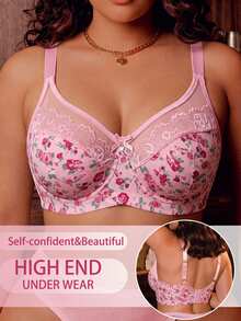 DesireSculpt Plus Size Underwire Bra, 1pc - Multicolor - View 5
