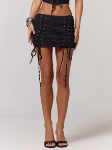 MUSERA Women Skirts - Black - View 3