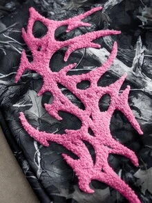 PAVTROS 男士街頭風仿生迷彩白色3D刺繡休閒運動長褲，日常百搭男友/丈夫禮物，週年紀念禮物 - 彩色 - 查看 2