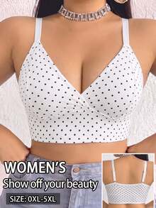 AltCore Halloween Plus Size Wireless Bra, 1pc - Multicolor - View 3