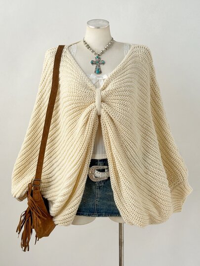 Sunspun Plus Women's Sweater Pullover, Batwing Sleeves, Stylish Design, Sexy, Casual, Elegant, Autumn/Winter