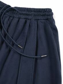 TONEVAULT New Men's Casual Sports Long Pants, Suitable For Autumn/Winter Outdoor Wear - Navy Blue - View 4