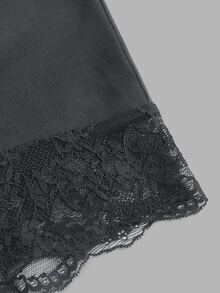 SHEIN Essnce 女款大尺碼 2 件組蕾絲拼接內搭褲 - 彩色 - 查看 8