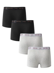 Rest Era 4-Pack Men's Boxer Briefs - Multicolor - View 3