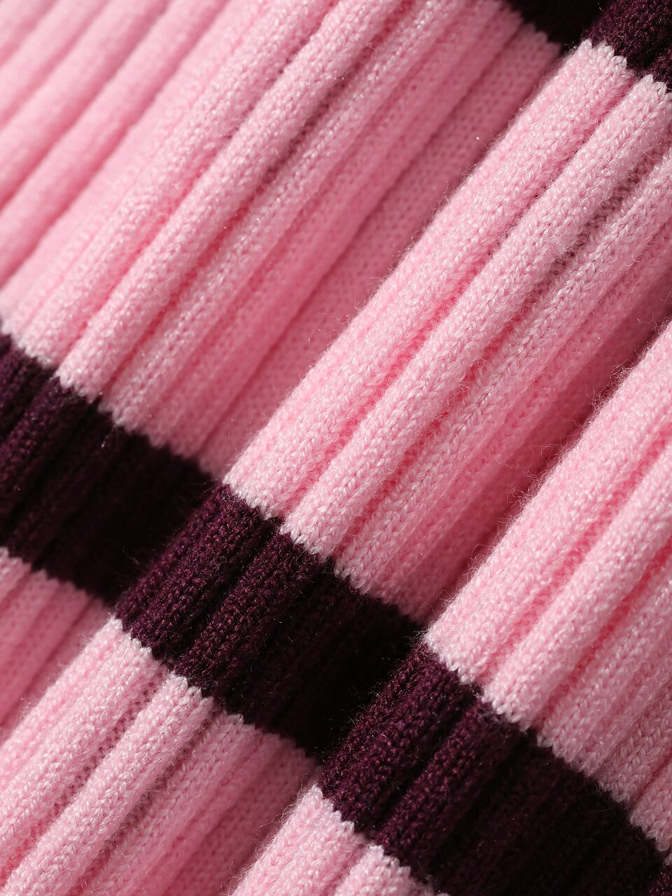 Dazy Plus Korean Style Colorblock Patchwork Notched Lapel Fun Commuter Casual Elegant Slim Fit Autumn/Winter New Pink Sweater