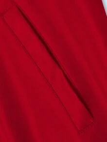 Manfinity Homme Men's Autumn Casual Versatile Commuter Jacket - Red - View 7
