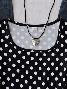 Áo thun tay dài dệt kim cổ vuông dáng ôm casual mới mùa thu cho bé gái tuổi tween - Nhiều màu - Xem 8