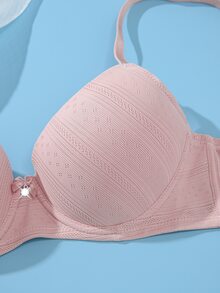 DesireSculpt 休閒軟舒適聚攏鋼圈內衣，百搭日常多功能3件組 - 彩色 - 查看 3