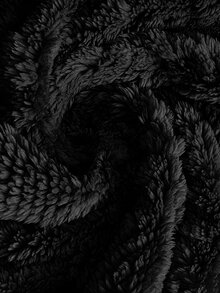 SHEIN Clasi 大尺碼女款純色長袖連帽開襟外套，秋冬款 - 黑色 - 查看 14