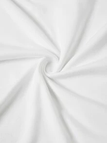 SHEIN Clasi 女款純色不對稱肩休閒日常短袖T恤 3件/套 - 彩色 - 查看 11