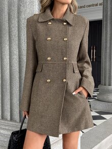 Pariaura Women's Solid Color Fashion Versatile Daily Casual Long Sleeve Jacket - Multicolor - View 1