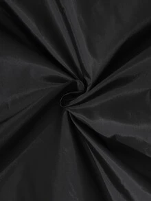 SHEIN Tween女孩3件套套裝，簡約休閒秋冬組合。立領印花短版背心搭配灰色長袖內搭層與喇叭褲，彈性內層貼身，蓬鬆背心，可單穿或疊穿，適合日常上學、外出與旅行，百搭實用 - 灰色 - 查看 8