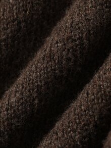 DAZY Women's Casual Loose Knit Sweater 2 Pieces Set - Brown - View 7