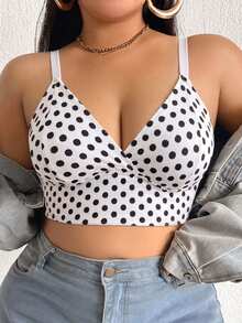 AltCore Halloween Plus Size Wireless Bra Single Piece - Multicolor - View 3
