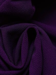 SHEIN Clasi Jaket Berkerudung Gaya Gelap dengan Hem Asimetris Ukuran Besar untuk Halloween, Kostum Halloween untuk Wanita, Gaun Ungu untuk Upacara - Purple - View 6