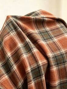 Holdful Holdful Women's Plaid Single-Breasted Casual Loose Fit Shirt - White - View 8