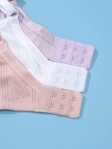 DesireSculpt 休閒軟舒適聚攏鋼圈內衣，百搭日常多功能3件組 - 彩色 - 查看 7