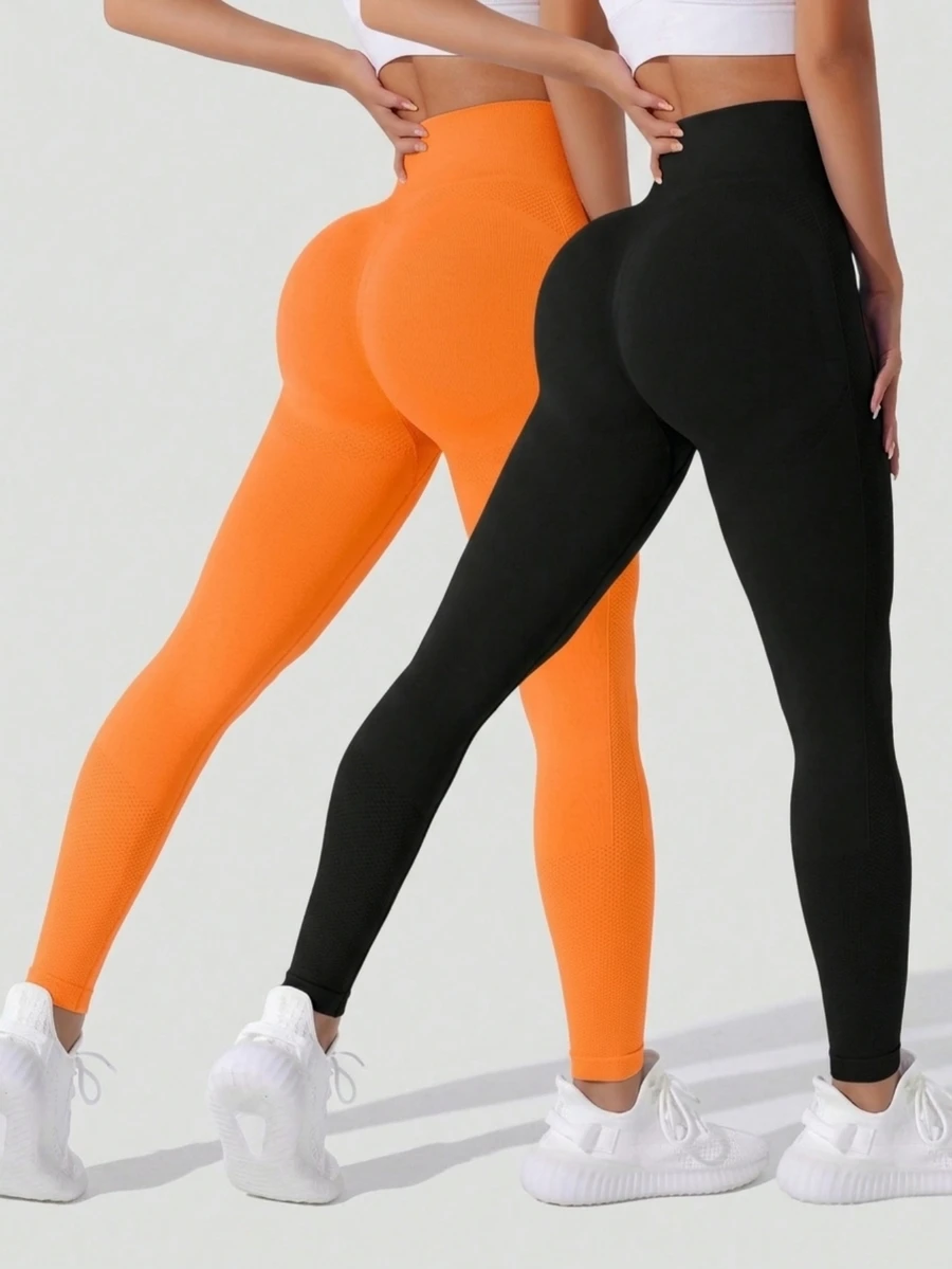 Velisys Velisys Women's High Waist Daily Fitness Workout Leggings - Multicolor - View 1