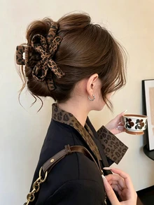 DAZY Aksesori Rambut Jepit Rambut, Modis dan Serbaguna, Cocok untuk Pemakaian Sehari-hari - Coklat - View 1