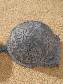 DesireSculpt 2pcs Wedding Strapless Anti-Slip Half Cup Front Closure Bra, Push-Up With Underwire For Small Bust, Multiple Wearing Styles, Free Invisible Shoulder Straps - Multicolor - View 4
