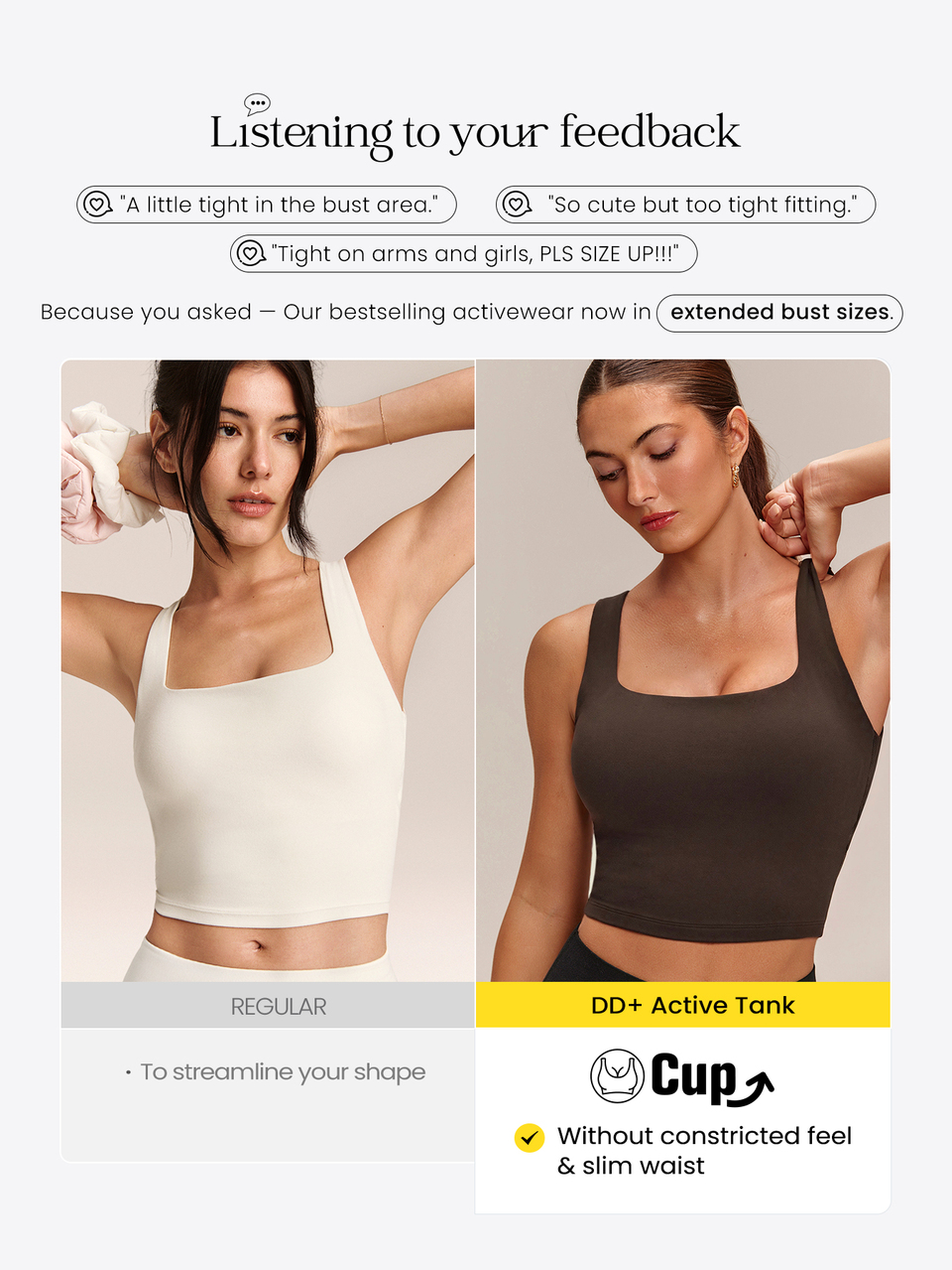 DD+ FeatherFit™ GlowTwist Cropped Yoga Top With Cutout Twist Back & Removable Cups Yoga Studio Daily Lifestyle Wear