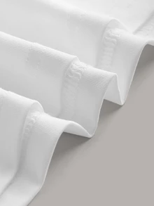 SHEIN BASICS 女款純色修身百搭日常穿搭抹胸上衣 2件組 - 黑與白 - 查看 8
