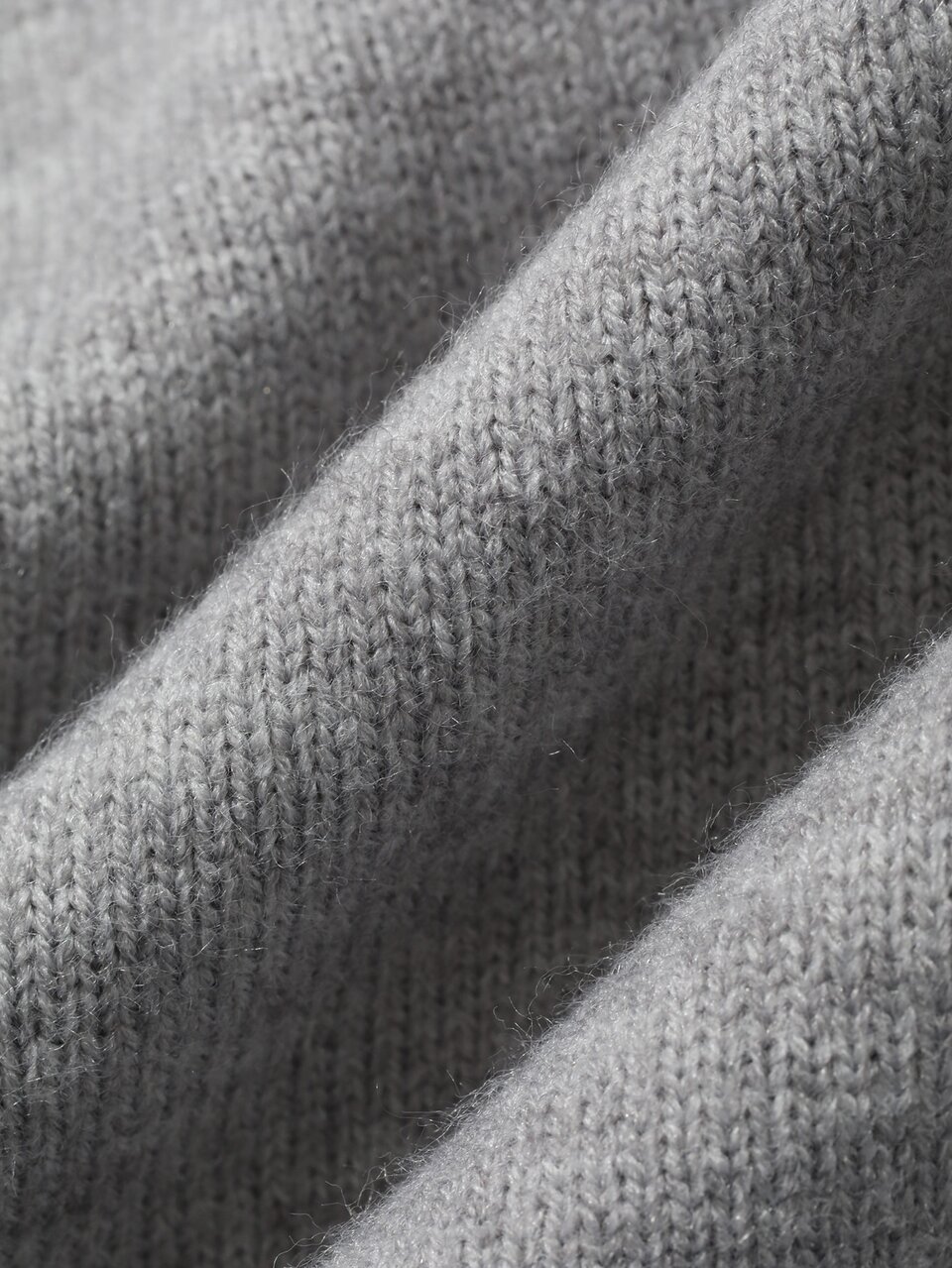 Autumn/Winter Round Neck Loose Minimalist Casual Commute Grey Women Sweater Dress