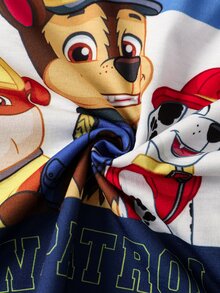 SHEIN | PAW Patrol Young Boy Cartoon Print Short Sleeve Crew Neck T-Shirt - Multicolor - View 7
