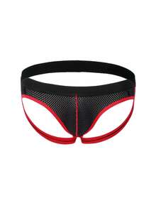 DrisQ DrisQ 1pc Men's Contrast Color Thong - Black - View 4
