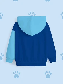 SHEIN | PAW Patrol كنزة رياضية كاجوال يومية للأولاد الصغار بطبعة كرتونية وحروف - أبيض - مشاهدة 7