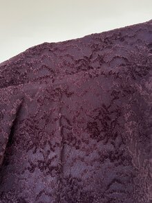 Aloruh Women's Chic Fall/Winter Violet Strapless Corset Top, Backless Crop Top, Tight Bustier, Mesh Knit, Club Wear, Night Out, Rave Party, Casual Sexy - Purple - View 8