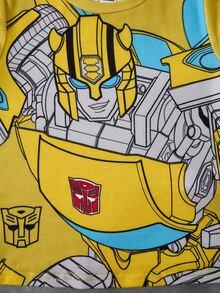 Transformers X SHEIN Young Boy Crew Neck Casual Daily Short Sleeve T-Shirt - Multicolor - View 6