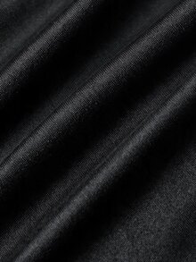 SHEIN MOD 3件組女款喇叭袖不對稱下擺T恤 - 酒紅色 - 查看 3