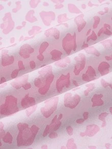 SHEIN 女童小女孩針織純色立領休閒夾克與長褲兩件套，刷毛加厚面料，適合秋冬 - 彩色 - 查看 7