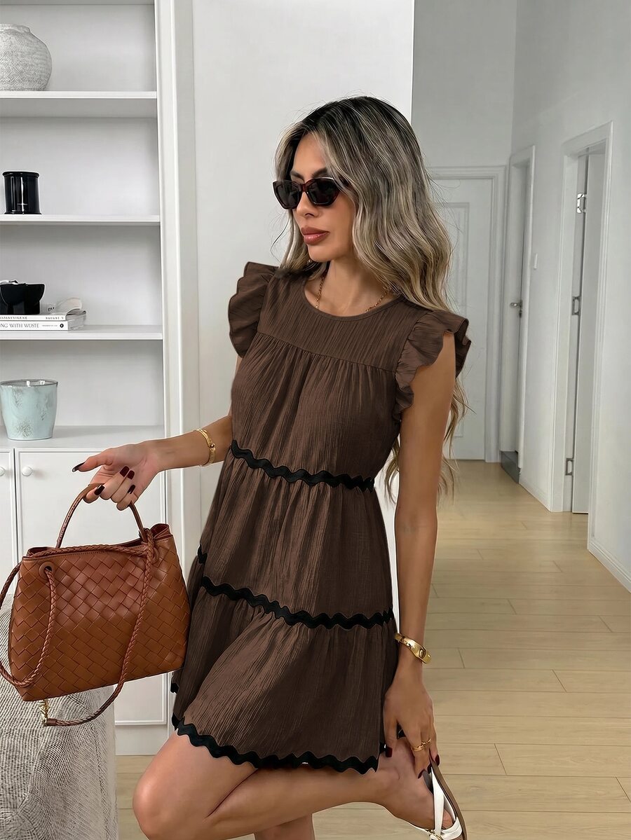 Easowa Vestido de verano casual y lindo para mujer, estilo cottagecore ...