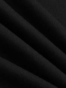 Tseoso Set Legging Pendek Kasual Wanita 4 Potong Multi-Warna, 95% Katun - Hitam - View 9