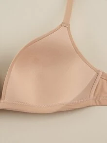 Bralution Bra Kasual Nyaman Warna Polos untuk Wanita - MultiWarna - View 4