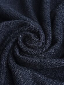 (Gadis Remaja) Sweater Musim Gugur/Dingin Pita Jacquard Serbaguna Kasual Hangat Lembut Nyaman Ramah Kulit - Hitam - View 6