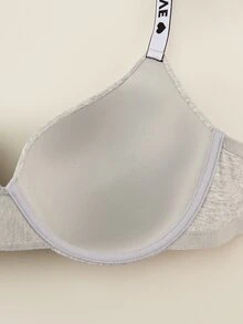 Bralution Plus Size Casual Home Wireless Bra - Multicolor - View 5