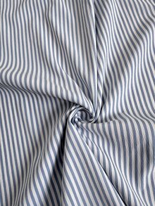 Faunlyn Women's Casual Button Half-Placket Striped Dress Fall Dresses For Women - Multicolor - View 7
