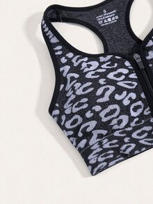 SHEIN Velisys Áo tank top thể thao nữ hằng ngày tập gym, khóa kéo trước, lưng racerback - Nhiều màu - Xem 8
