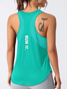 SHEIN Velisys Women's Casual Sports Tank Tops Yoga Fitness 3pcs Set - Multicolor - View 7