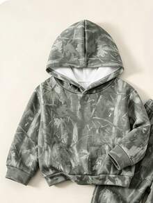 SHEIN 兒童嬰兒連帽休閒舒適套裝 秋季 - 彩色 - 查看 6