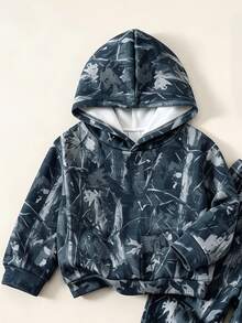 SHEIN 兒童嬰兒連帽休閒舒適套裝 秋季 - 彩色 - 查看 6